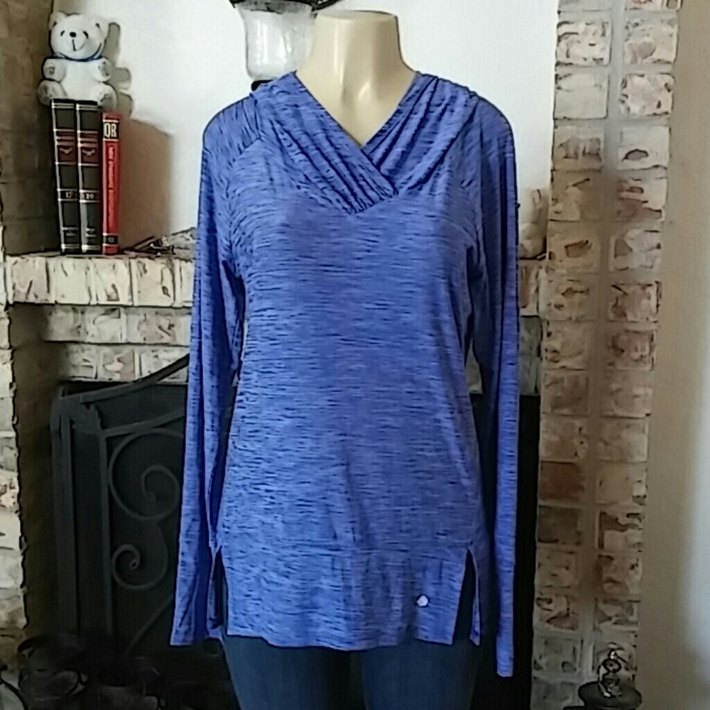 Bally Total Fitness Hooded Workout Sweatshirt